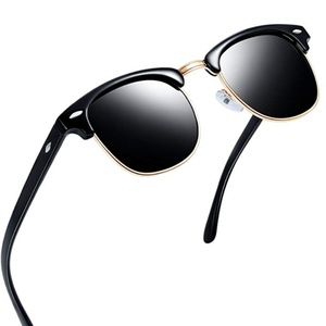 Semi Rimless Polarized Sunglasses